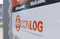 Eingangsschild von der CONLOG