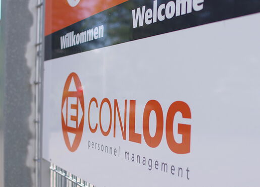 Eingangsschild von der CONLOG